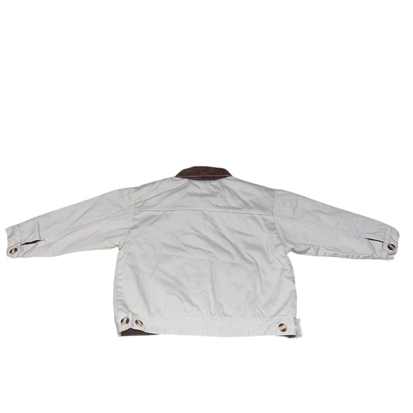 RARE🍯Vintage Winnie the Pooh 100 Acre Collection Embroidered Khaki Jacket 24 mon - Picture 4 of 6